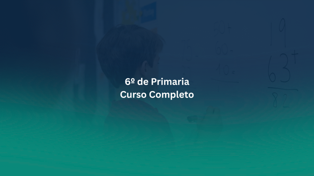 6º de primaria-Curso Completo